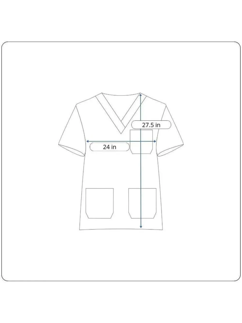 Snowman Gingerbread Scrub Top - Picture 13 of 13